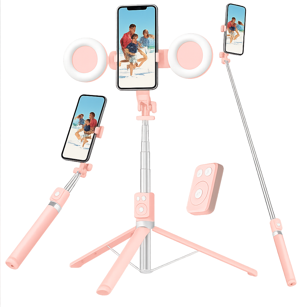6 in 1 Selfie Stick Tripod
