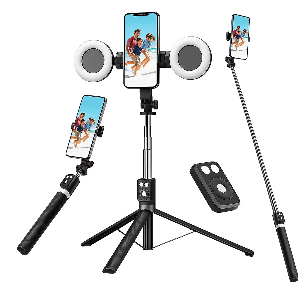 6 in 1 Selfie Stick Tripod